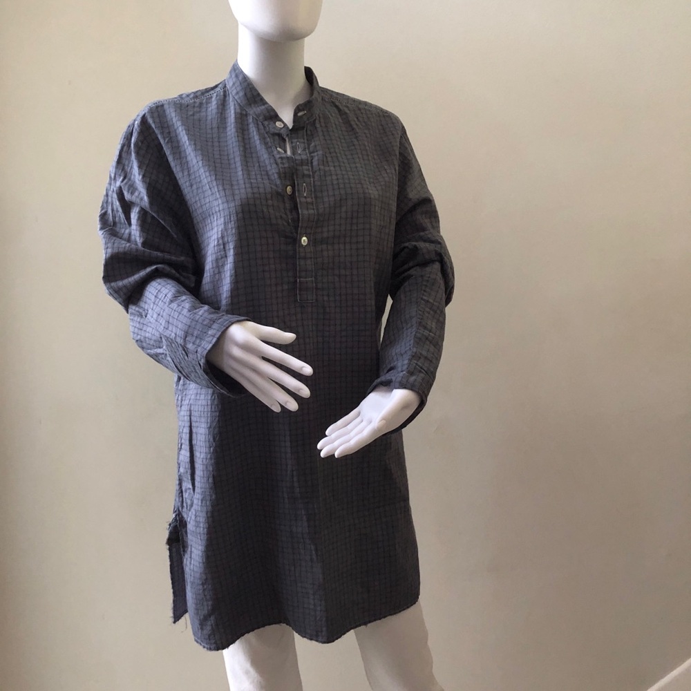 Unisex. Madras Kurta. - Picture 1 of 7